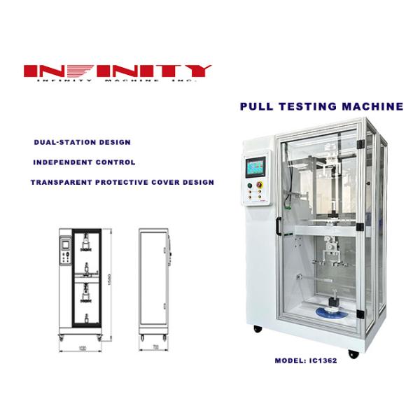 Wires And Cables 280mm Rotation Radius Wire Pull Tester Testing Tool testing applications