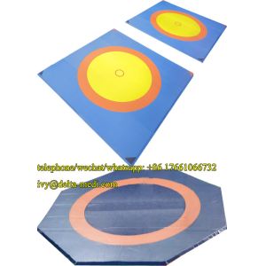 Quality Wrestling Gymnastics Training Mats 12M * 12M Square And Octagon Grappling Mat wholesale