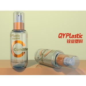 Quality Luxury Plastic Cosmetic Bottles Thick Wall Clear 100ml 150ml wholesale