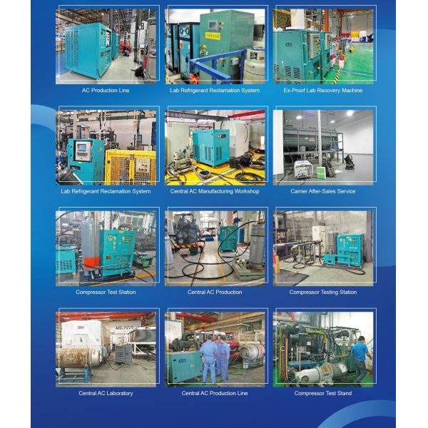 25HP Oil-less Compressor Refrigerant Recovery Machine CM580 For ISO Tank Recovery Gas
