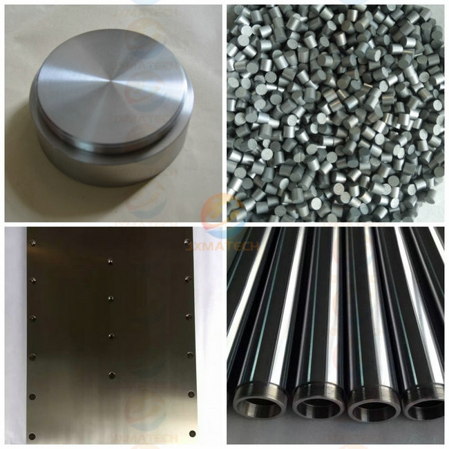 Metallic Pure Polished Molybdenum Sputtering Targets