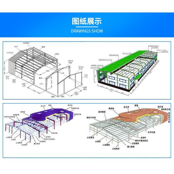 Pre Engineered Steel Structure Building with Insulation Panel