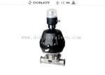 Casting Body Pneumatic Membrane Diaphragm Valve , OEM Diaphragm Valve
