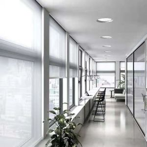 Zebra Polyester Sun Protection Roller Blinds UV Proof Fire Retardent