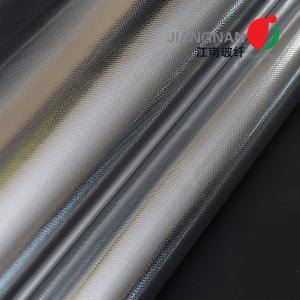 Quality 0.43mm Aluminum Foil Laminated Fiberglass Fabric Airtight wholesale