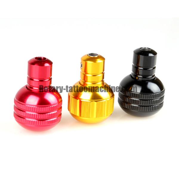 Metal Disposable Tattoo Grips Self Locking Red / Black / Gold Color CE Approval
