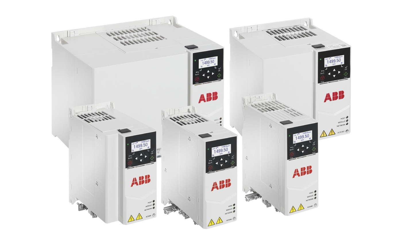 ABB ACS380-042S-03A3-4 1.1kW 400V Machinery VFD for Induction and Permanent Magnet Motors