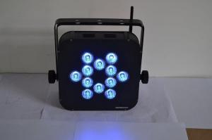 Quality 12pc 10W 4in1 Wireless LED Par Lights , Battery Powered Wireless Dmx Led Lights wholesale