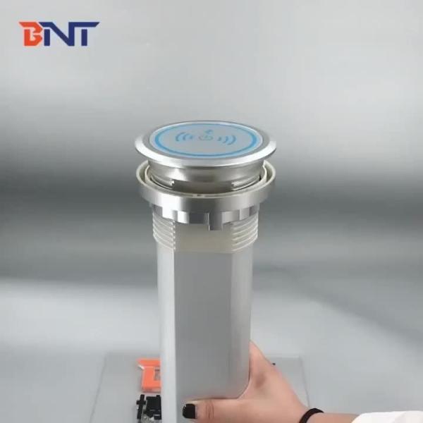 kitchen furniture touch lifting up socket