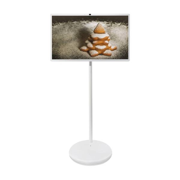 27 32 Inch Android 13 14 8+128G Ram And Rom With 1300W Camera 2x5W Mobile Stand For Home TV Meeting Board Menu Monitor