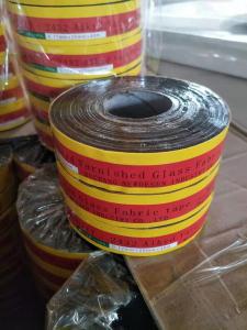 Quality ALKYD FIBERGLASS INSULATION VARNISH TAPE 2432 IS USED HAND WINDING COIL wholesale