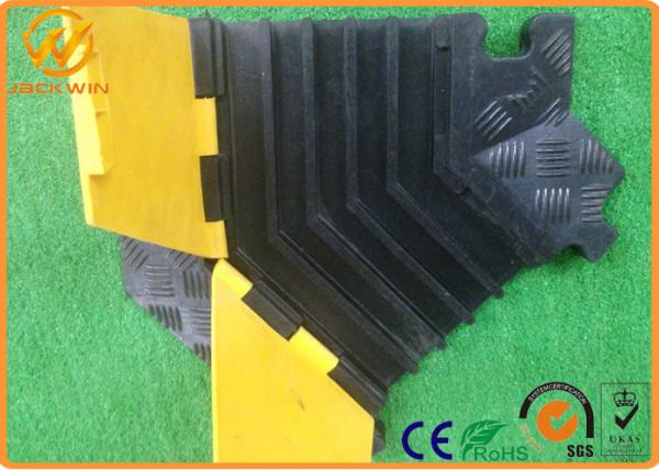 Cheap 5 Channel Cable Protector Ramp Guard Dog High Resist Compression Strong Rubber for sale