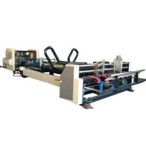 Quality Paperboard Auto Folder Gluer Machine With Strapping Machine wholesale