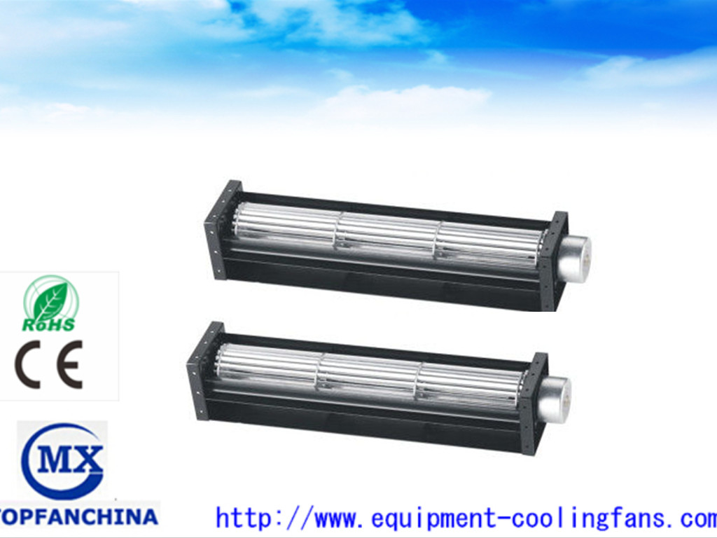 40mm 12V / 24V / 48V Dc Cross Flow Fans with Alumunim Alloy Frame / Impeller