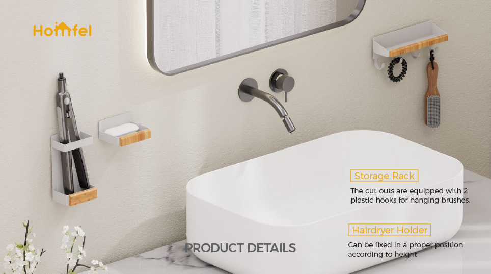 Metal Household Shower Caddy For Wall Mounting Multifunctional Bathroom Corner Rack