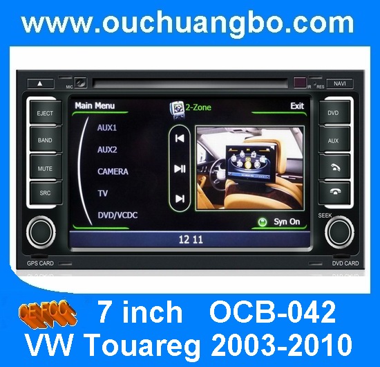 Ouchuangbo auto stereo kit navi for S100 platform Volkswagen Touareg 2003-2010