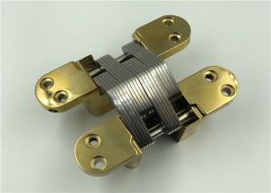Quality Gold 180 Degree Concealed Hinge / Industrial Concealed Cabinet Hinges wholesale