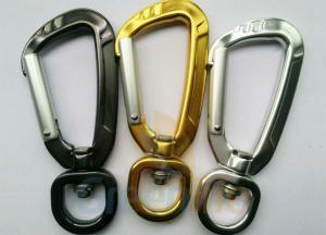 China 91MM Height Spring Snap Clip , Light Weight High Strength Heavy Duty Carabiner Clips on sale