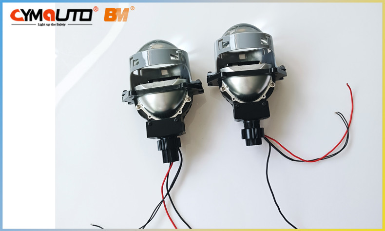 Blue Cut Lenses Bi Led Projector Lens 3.0 Inch Car Headlight Lens With H7 H4 9005
