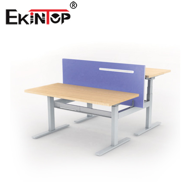 Modern Ergonomic Electric Height Adjustable Desk Metal Material For Officeworks