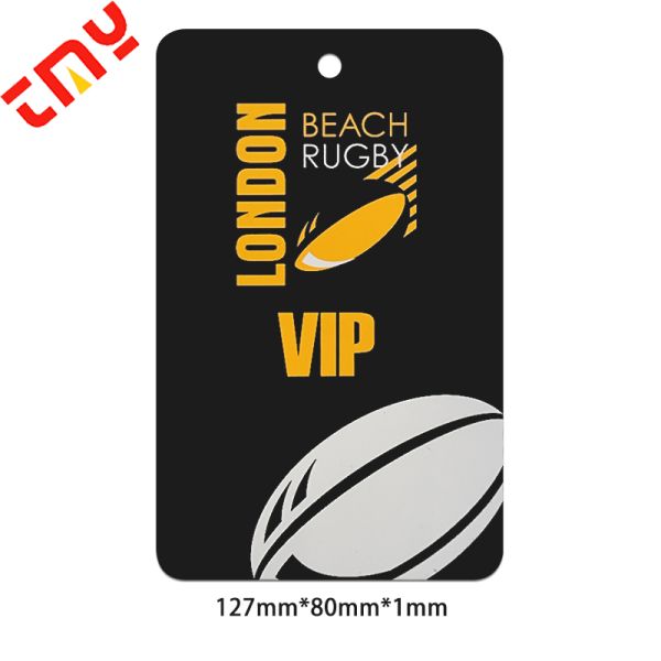 Custom Printed Vip Pass Metal Event Lanyards Badges With Logo for Business Conference