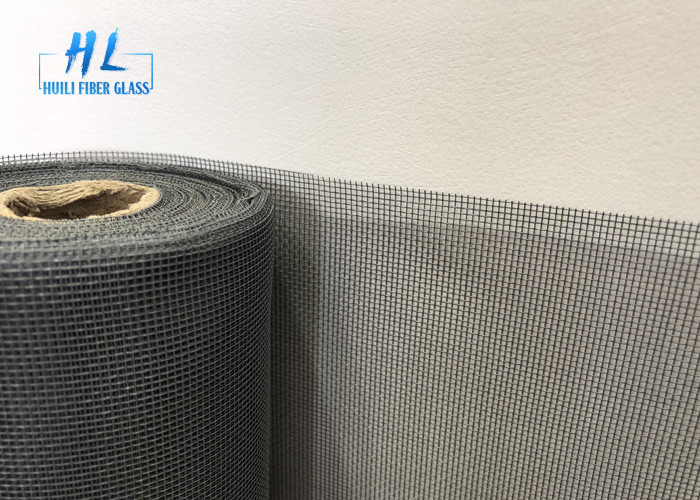 120g 18*16 Fireproof Grey Color Fiberglass Mosquito Net For Window and Filter