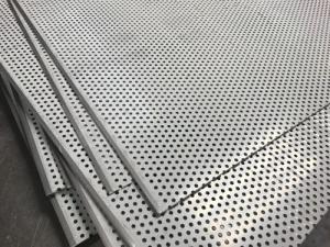 Quality 316 Stainless Steel Perforated Sheet Metal Custom Perforated SS Sheet wholesale