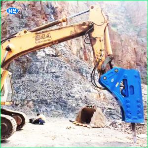China Atlas Copco 85mm Chisel Hydraulic Demolition Hammer Rock 7-14 Tons Excavator on sale