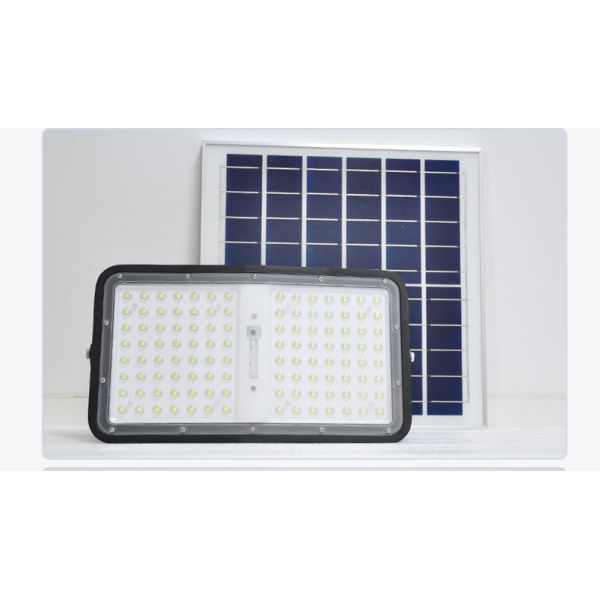 Powerful Curved LED Solar Flood Light With Motion Sensor For Garden Lighting