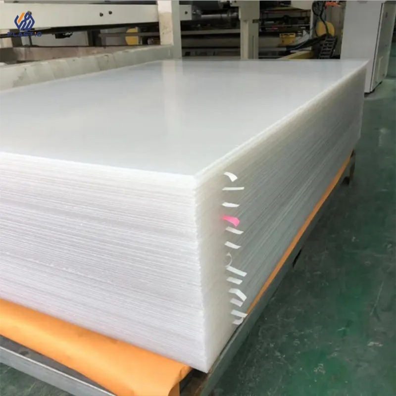 0.8-20mm Thickness Acrylic Extruded Board UV Resistance Custom Sizes