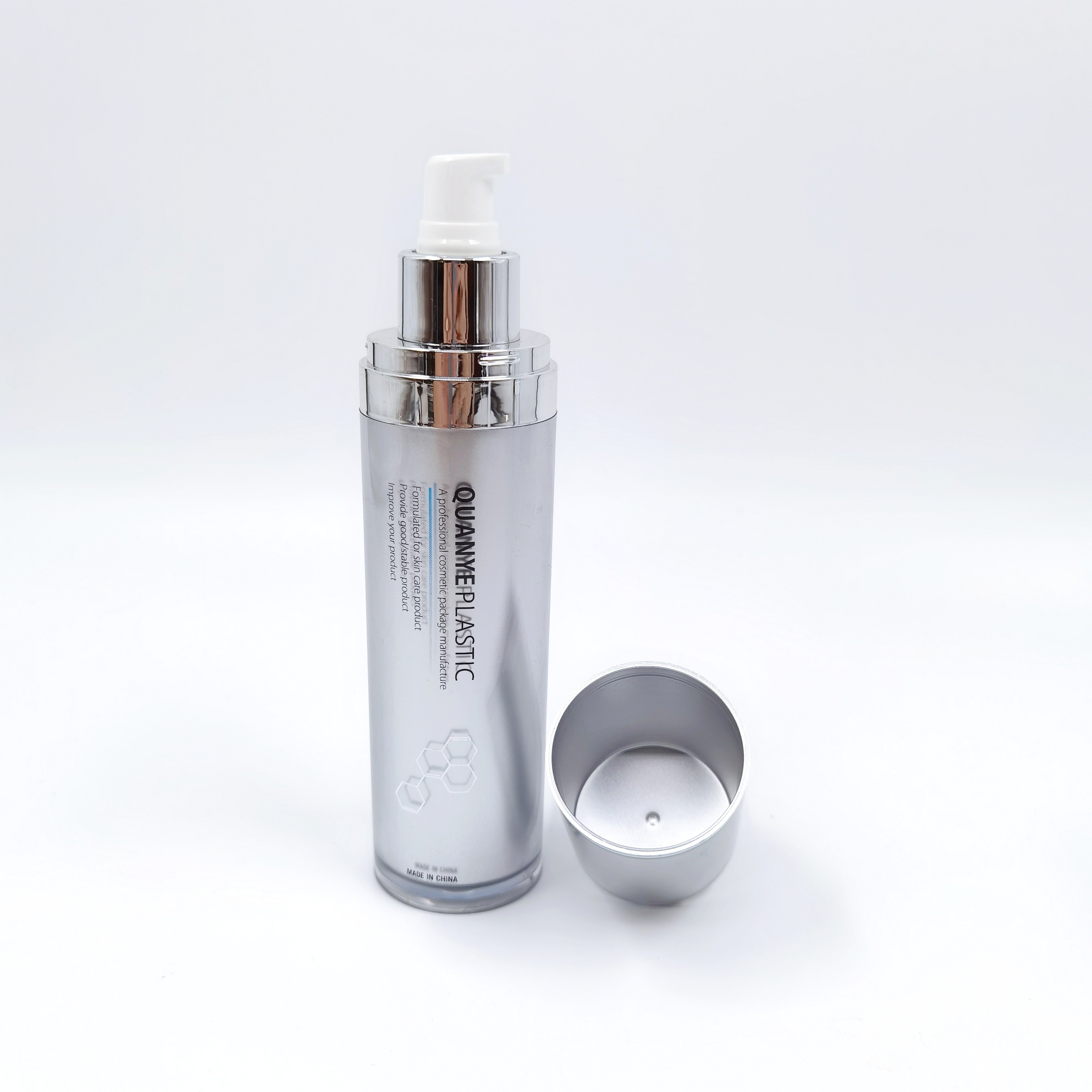 Skin Care 30ml 60ml 100ml 120ml Plastic Lotion Bottle