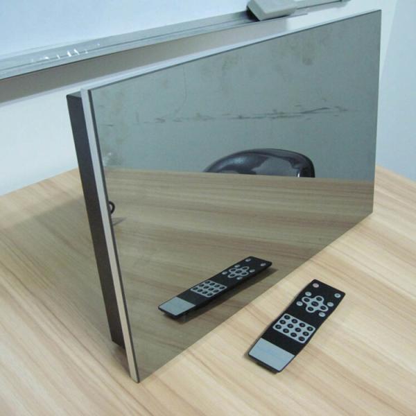 Wall Mounted Magic Mirror Display 10 Points Infrared Touch Screen Kiosk For Shopping Mall