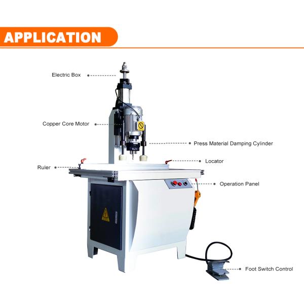 CNC Normal Single Head Dust Free Hinge Boring Machine 800x750x1550mm