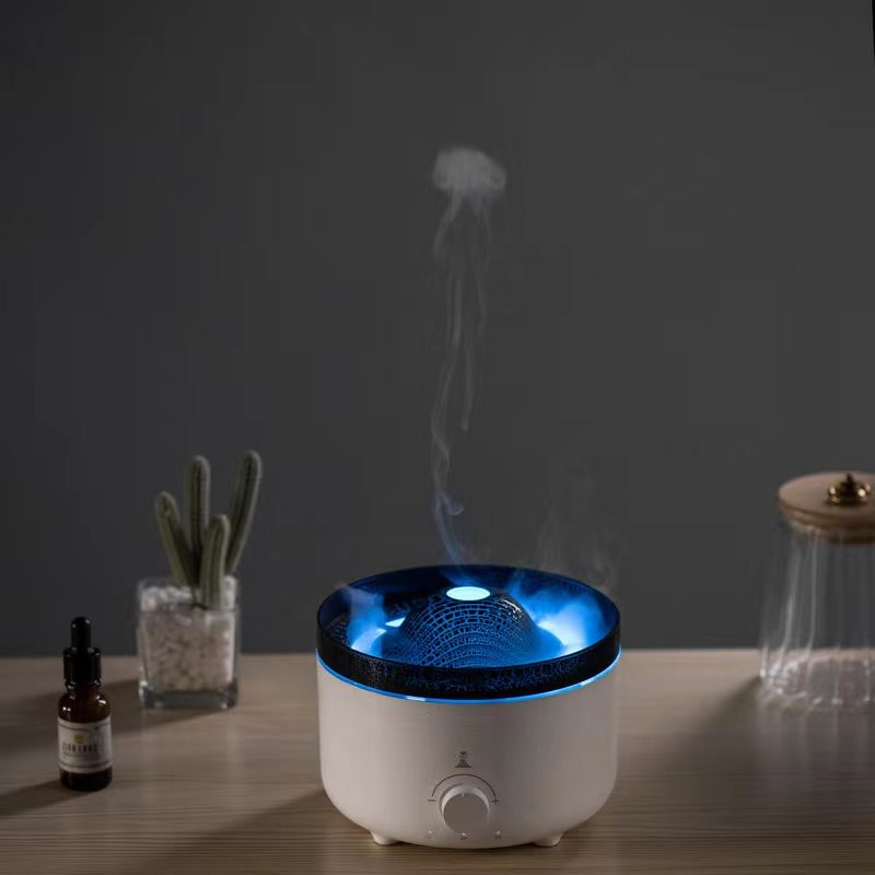 Peaceful Sleep Fire Flame Humidifier with Low Noise Level Less Than 35dB