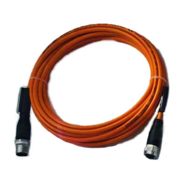 M12 A CABLE ASSY, IP68, tow chain application, oil resistant sensor industrial wire harness