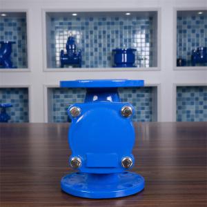 Quality DN100 Rubber Seat Check Valve H44X SFCV GGG40 Rubber Flapper Swing Check Valve wholesale