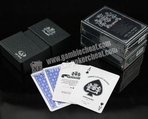 Quality Italy Armanino Plastic Playing Cards Marked With Invisible Ink Marking For Baccarat wholesale