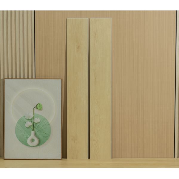 SPC Flooring 4mm Waterproof Natural Oak Luxury Vinyl Plank For Living Room And Bedroom