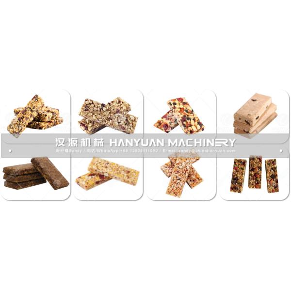 Professional Automatic Manufacturing Fruit Bar Production Line For Date Paste Bar