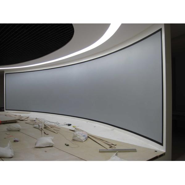 360 Degree Fixed Frame Projection Screen For Flight Simulation