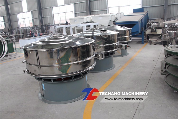 Hazelnut Shell Rotary Industrial Vibrating Screen Sieve