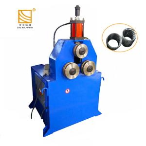 Quality PLC Controlled Section Bending Machine 20m/Min Rectangular Tube Bender wholesale