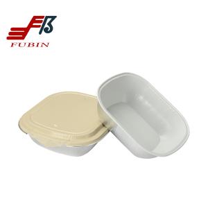 Quality 250ML 99% Aluminium Airline Food Container For Microwave Safe wholesale