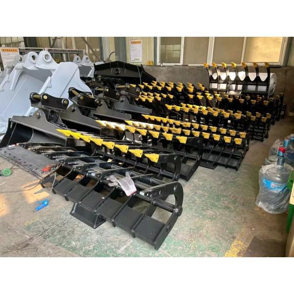 Quick Coupler Manual Root Rakes Mechanical Big Ripper Rakes For 5-35 Ton Excavator