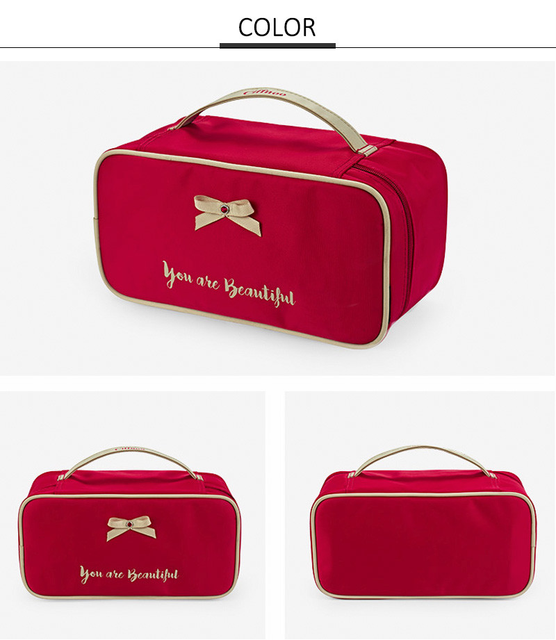 Foldable Portable Travel Multi-Function Eco Friendly Waterproof Wash Bag Women