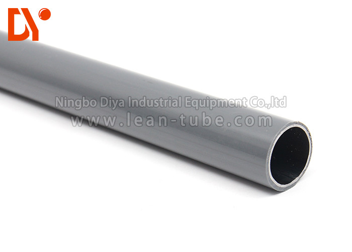 Colorful Plastic Coated Steel Tube , PE Surface Cold Rolled Steel Tube
