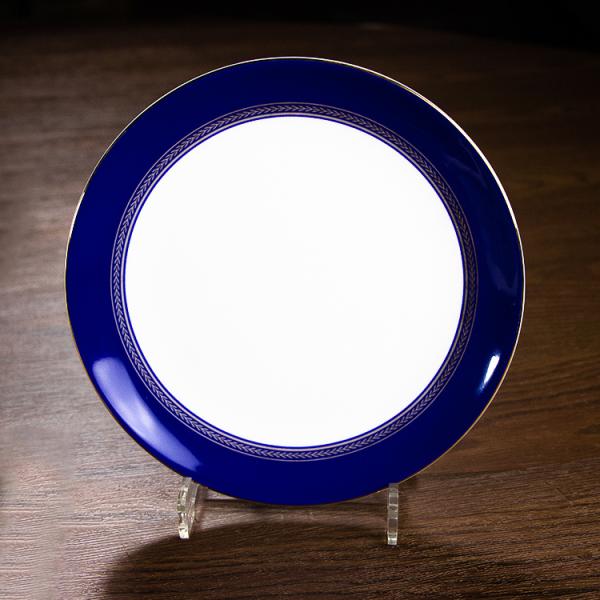 Blue Lifestyle Colorful Porcelain Plates Creative Bowl Ceramic Tableware