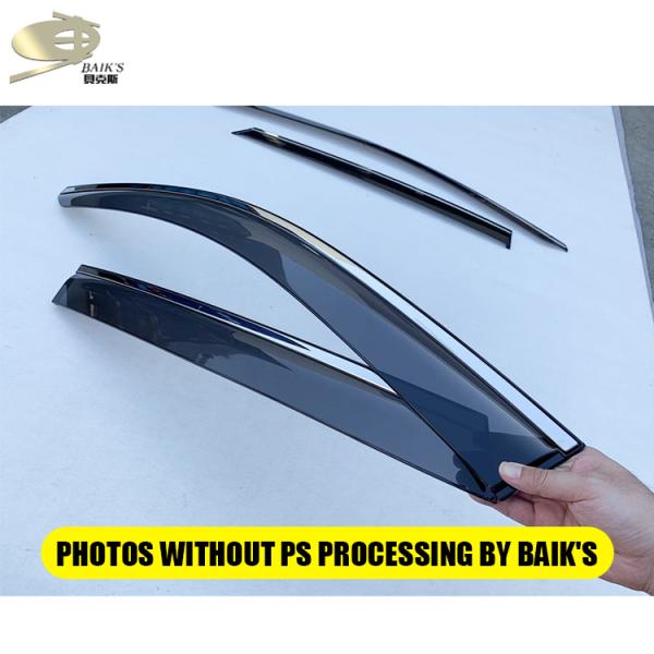 Injection Window Visor , Auto Side Window Deflectors For Geely Binyue 2019