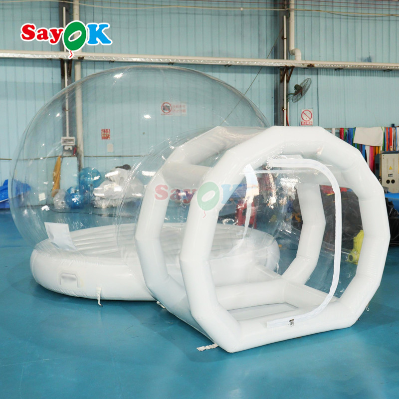 Sayok Transparent Bubble House Trampoline Inflatable Bubble House Dome for Kids