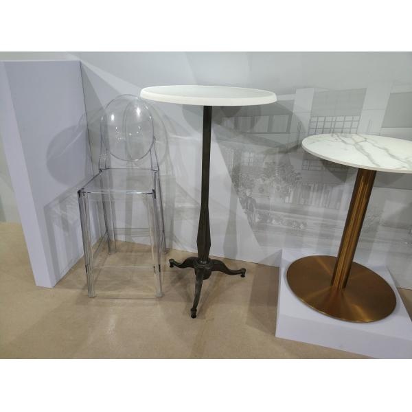 Cast Iron Restaurant Table Bases Pub Height Bar Table Legs Cafe Table Metal Finish